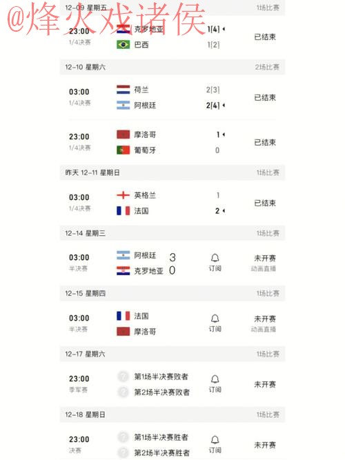 最新世界杯比分排行榜与官方网站链接